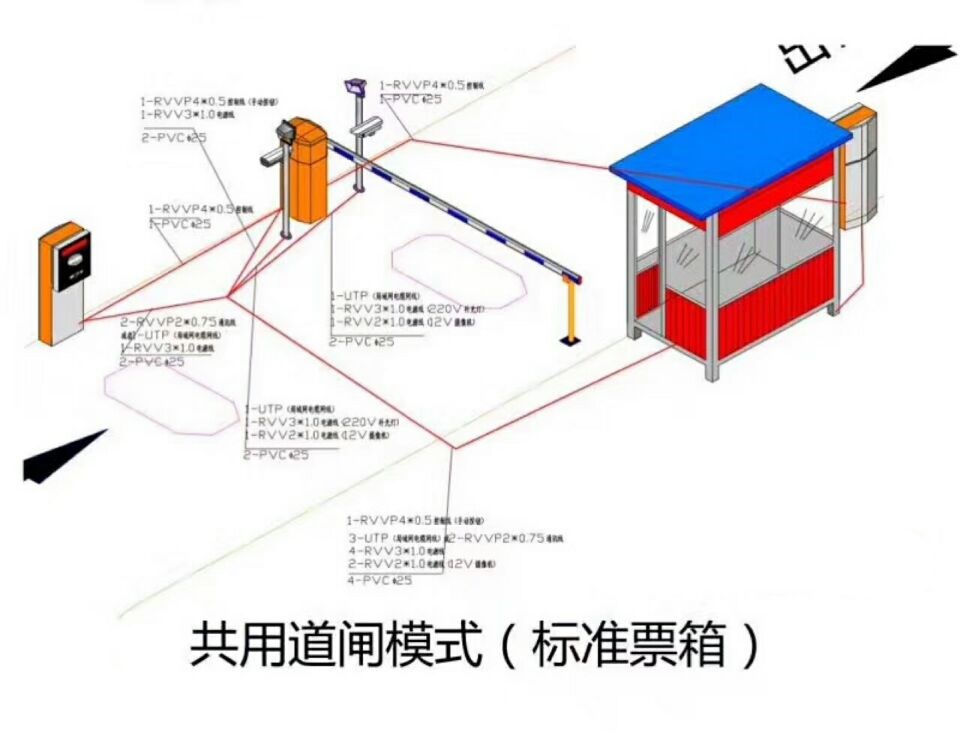 南京高淳区单通道模式停车系统